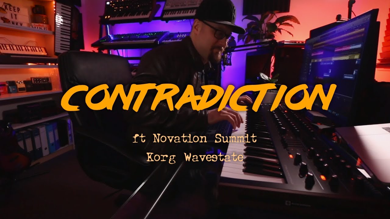 Contradiction | Mike Pensini (ft Novation Summit, Korg Wavestate, Moog Sub 37)
