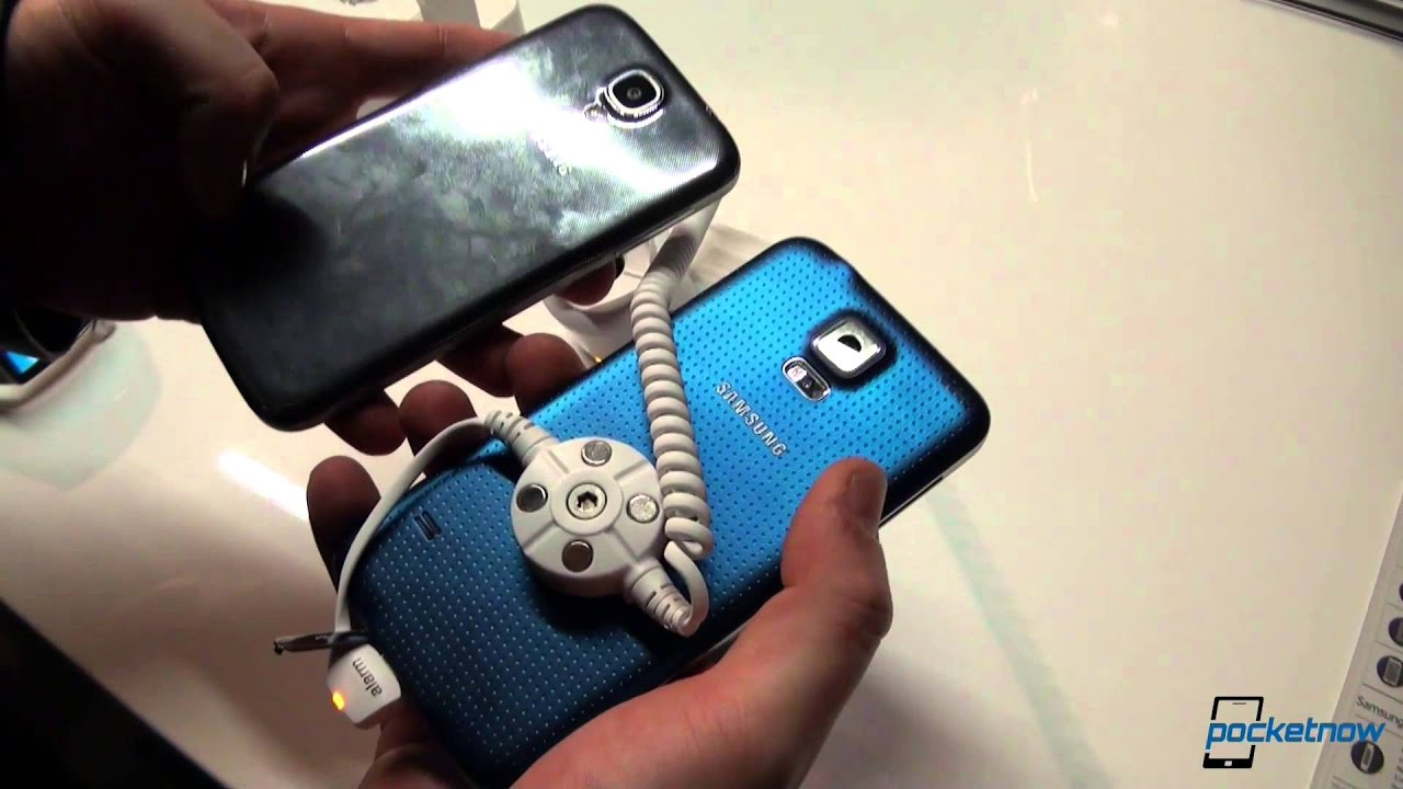 Galaxy S 5 vs Galaxy S 4 - MWC 2014 | Pocketnow