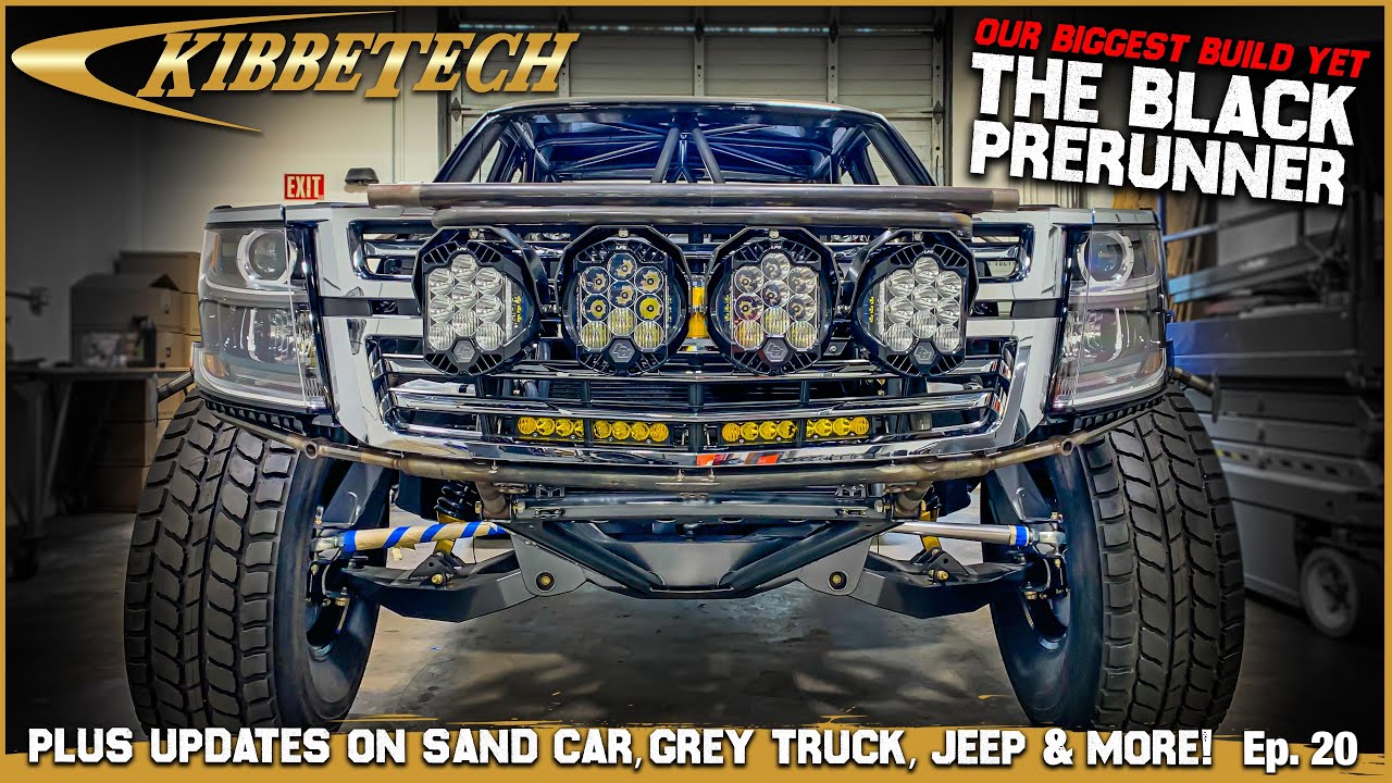 Our Biggest Build yet! The Black Prerunner - Ep. 20