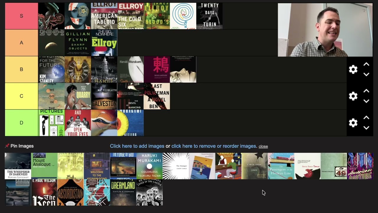 Ranking Books I Read in 2025 - Part 2 (More, Murakami, more Ellroy, Pynchon & More)