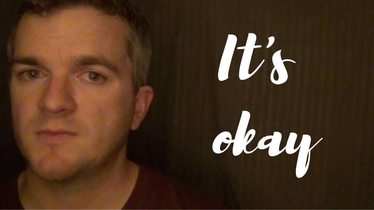 ASMR - It's okay, you're okay... relaxing repeated words and phrase whispers ear to ear