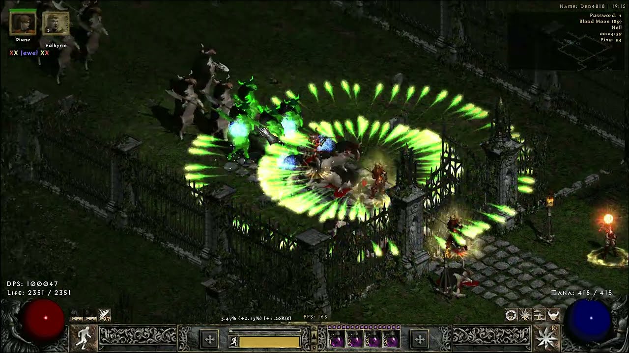 Project Diablo 2, BETA S13, BotD vs Zerae FendZon Test 1