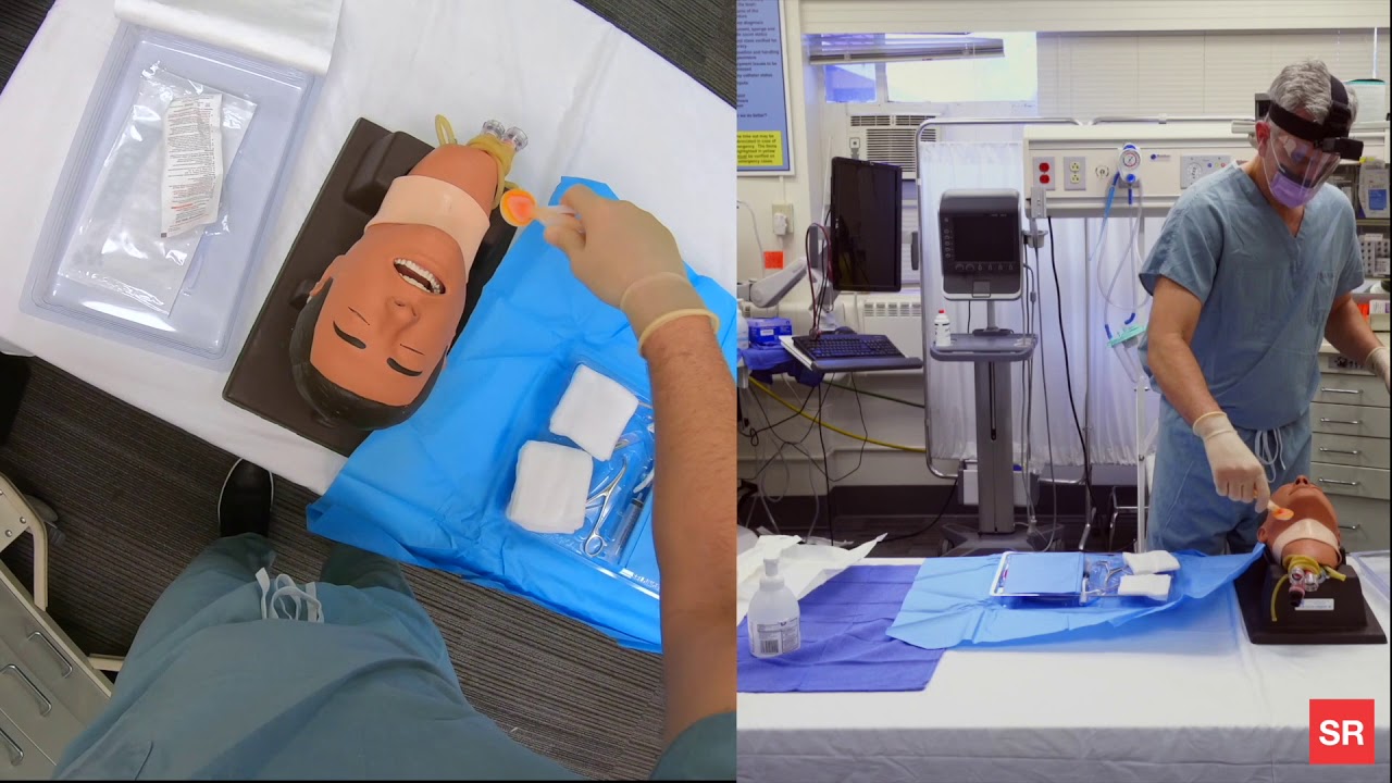 SimRated: How to Perform A Cricothyrotomy