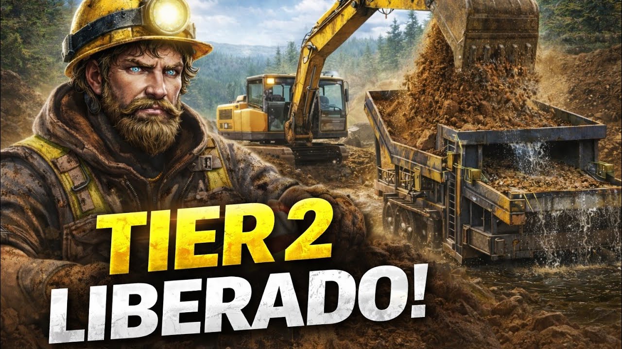 COMEÇANDO A PRODUÇÃO! ⛏️ META 142KG DE OURO | Gold Mining Simulator PS4 #2