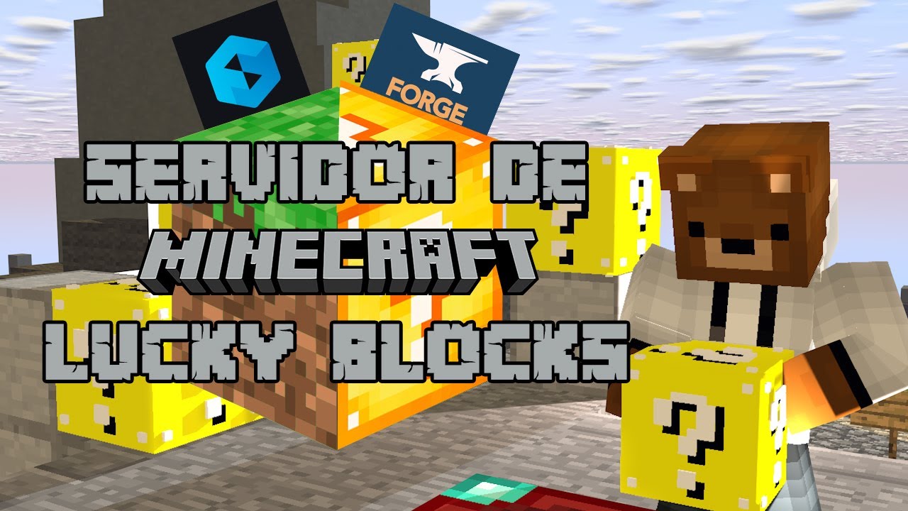CÓMO CREAR UN SERVIDOR DE MINECRAFT CON LUCKY BLOCKS PARA JUGAR CON AMIGOS(tutorial) - AMARIN