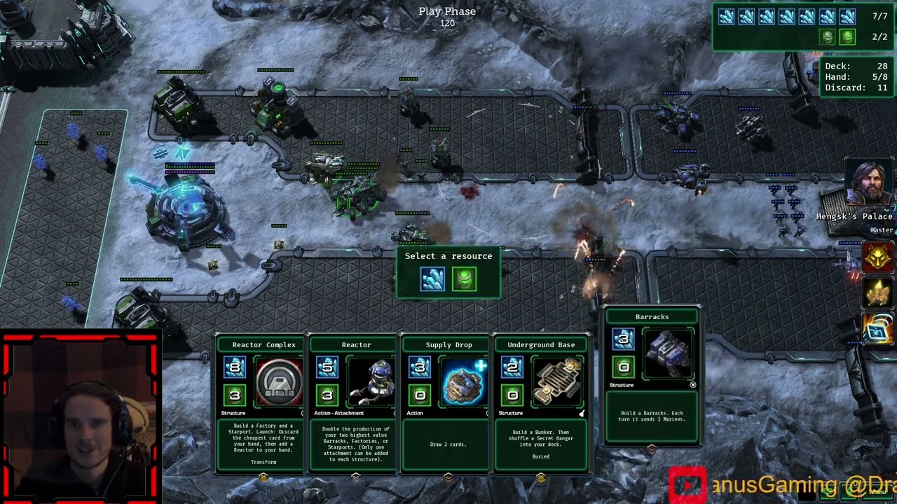 Starcraft II - Menks Palace Destroyed in Keystone Nemesis Mode!