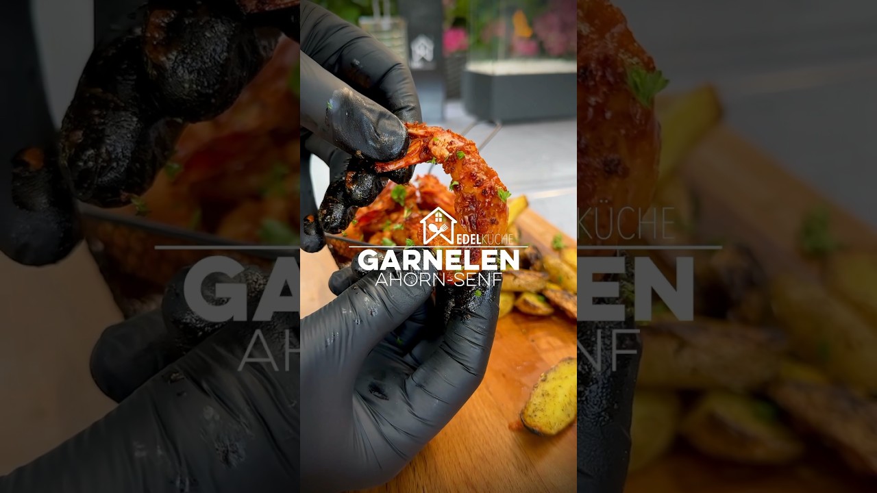 Gegrillte Garnelen! 🍤 Unfassbar lecker!