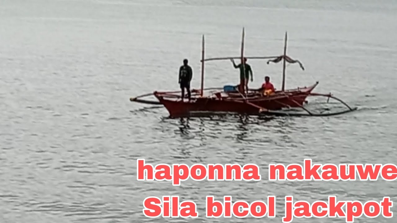 EP381 #haponna nakauwe Sila bicol jackpot #nightspearfishingphilippines 