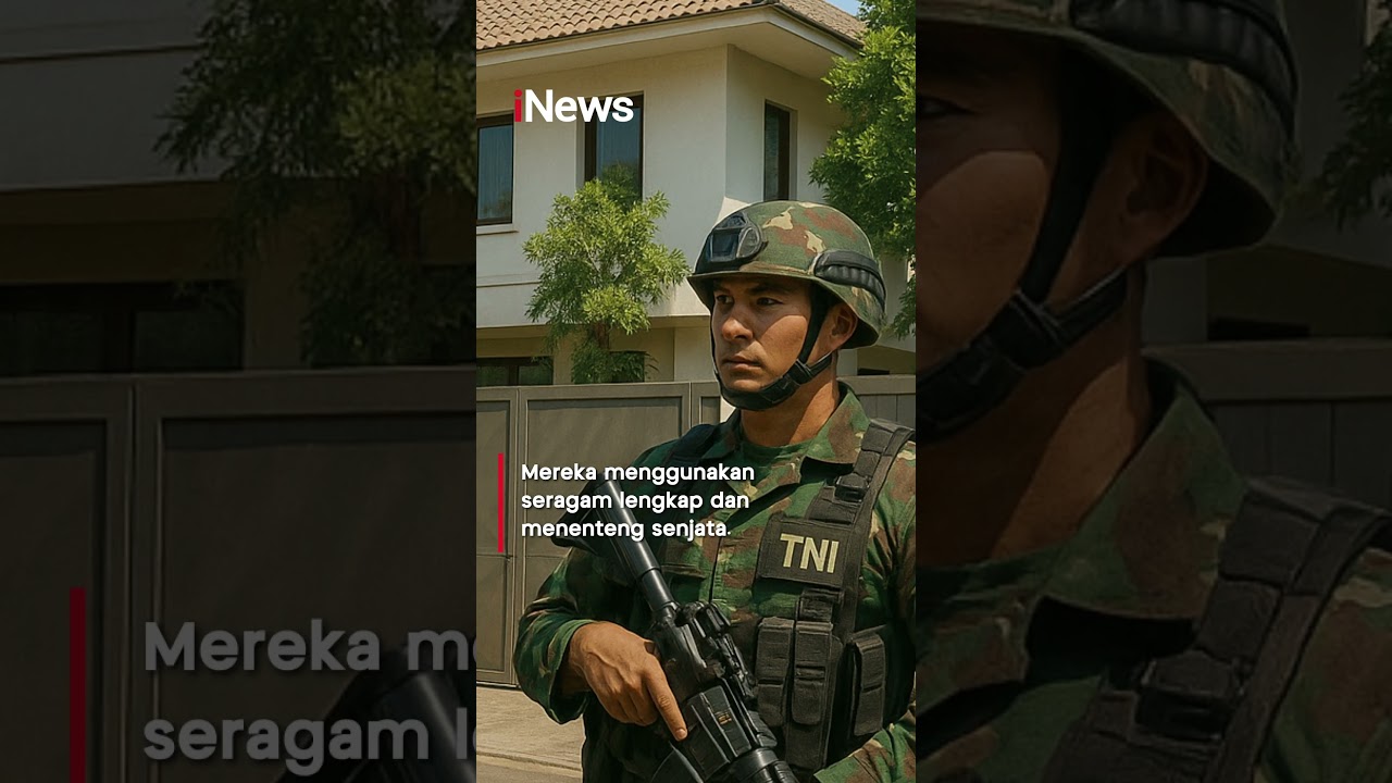 Rumah Jampidsus Kejaksaan Agung Febrie Dijaga Ketat TNI Bersenjata, Ada Apa?
