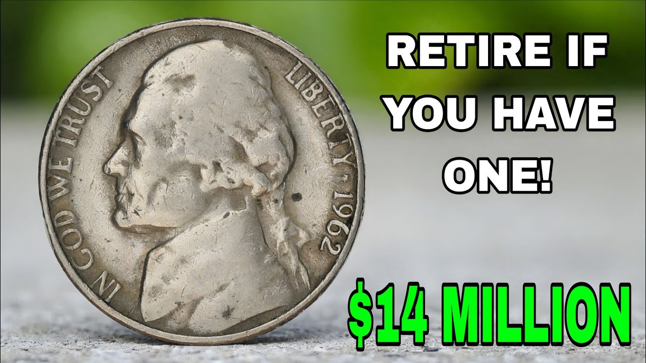 Top 4 Most EXPENSIVE Nickels Worth Big Money - Rare Coins In Circulation | Rare Jefferson Nickels!