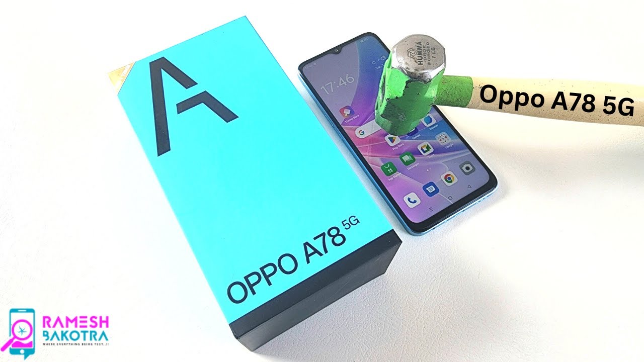 Oppo A78 5G Screen Scratch test | Panda Glass