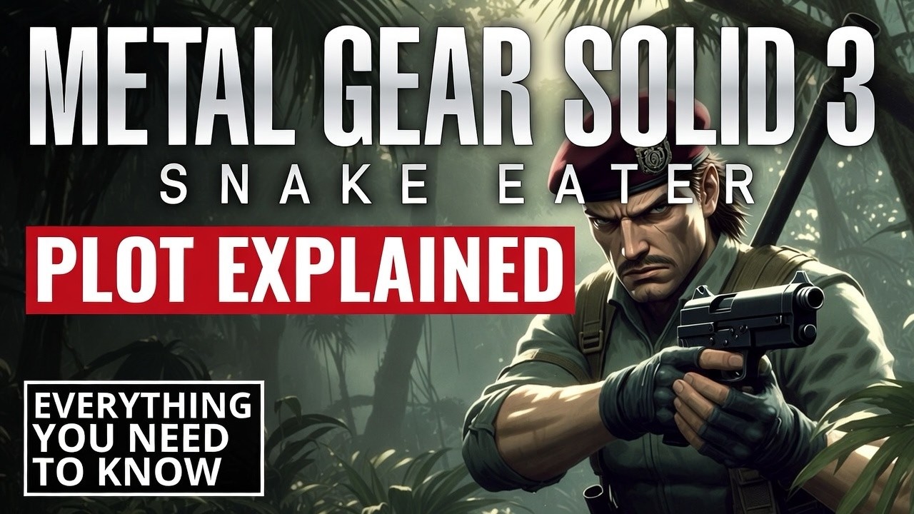 Я подробно объяснил весь сюжет Metal Gear Solid 3, чтобы вам не пришлось играть 8 часов.