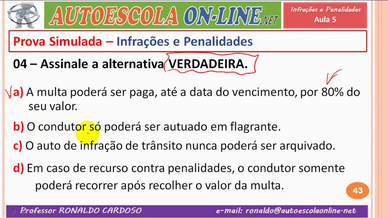 29 Infrações e Penalidades - Resolução de Questões 3 e 4