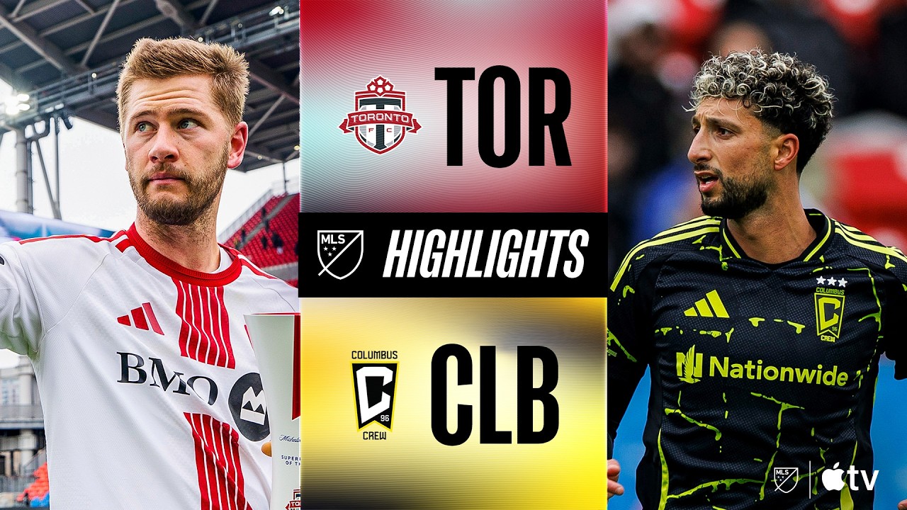 Toronto FC vs. Columbus Crew | Full Match Highlights | LATE MATCH WINNER!