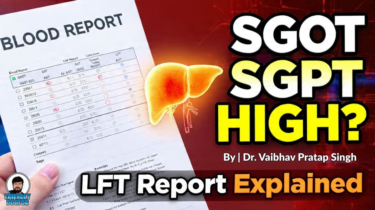 SGOT और SGPT क्या है? LFT Report में High SGOT SGPT का मतलब | Normal Range & Causes