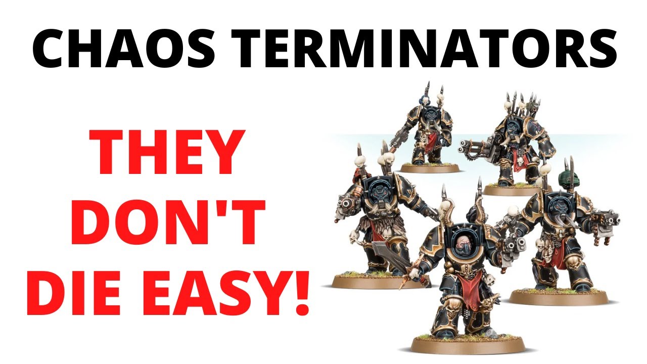 Chaos Terminators Review - The STRONGEST Chaos Elites in the Codex?