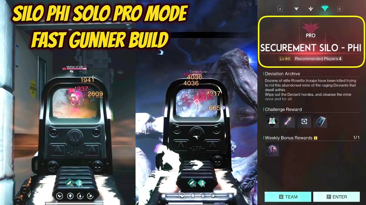 Once Human Silo PHI Solo Pro Fast Gunner Build