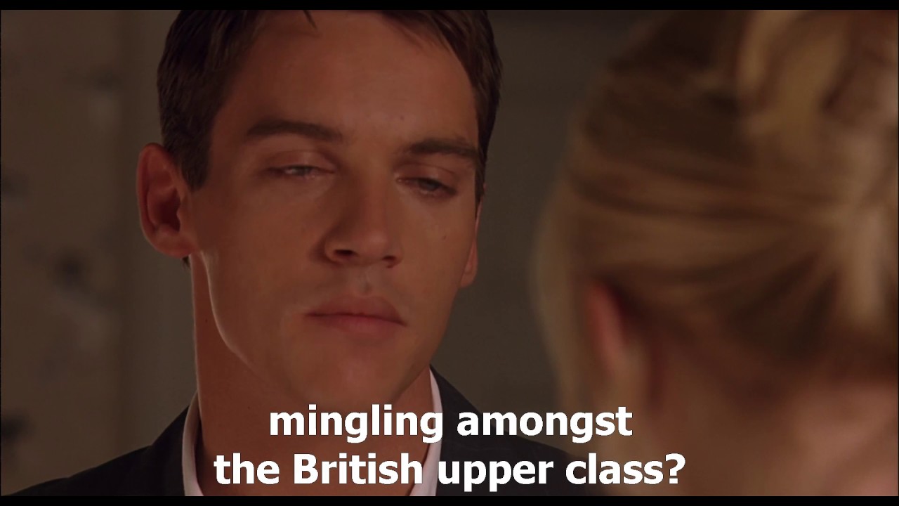 Match point (2005) - 'You play a very aggressive game'