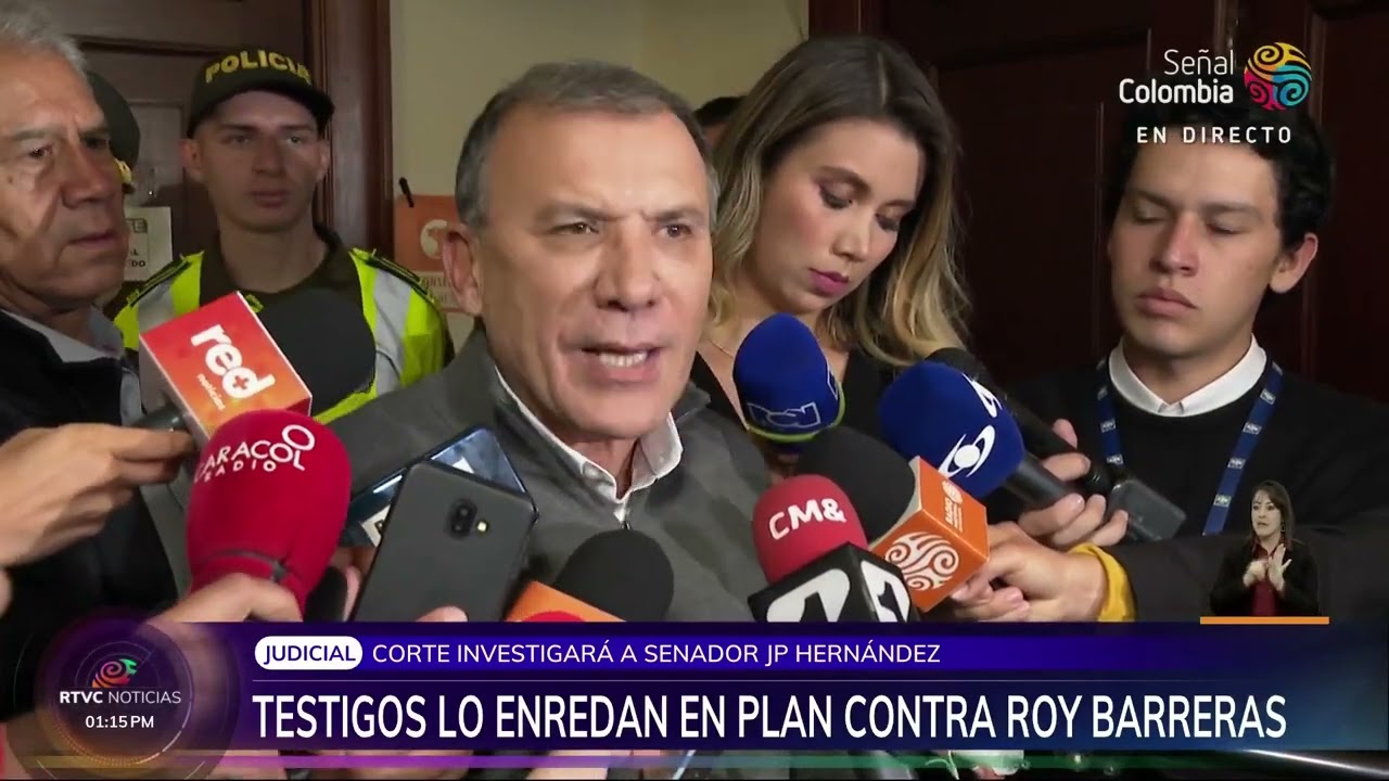 Corte Suprema investigará a JP Hernández por presunta participación para enlodar a Roy Barreras