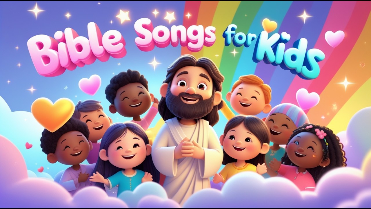 Bible Songs for Kids ⭐ 2 Hours of Christian Worship Music | Jesus Songs for Children