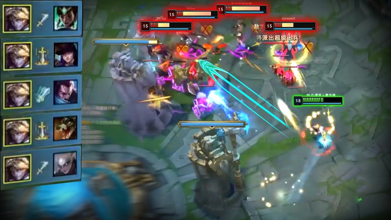 2255LP Ezreal "HanQL" Insane 1v9 Perfromane Saving The Game - Engsub