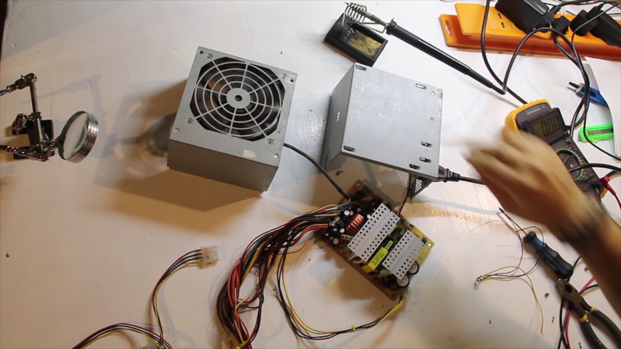 Reciclando PSU de PC a fuente variable