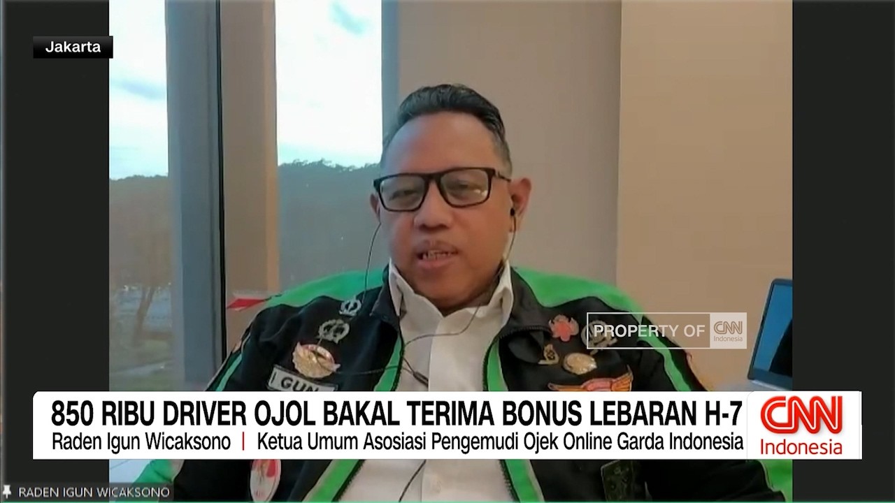 850 Ribu Driver Ojol Bakal Terima Bonus Lebaran H-7
