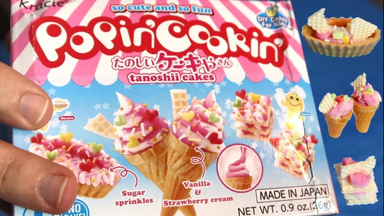 Kracie Popin Cookin Ice Cream Cake Shop DIY Candy Kit - Creating More Japanese Candy! - ParoDeeJay
