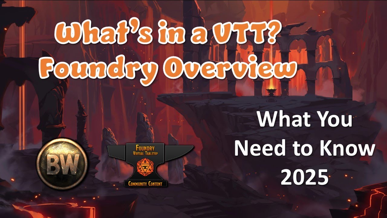 Обзор #FoundryVTT 2025 — что нужно знать о Foundry и подходит ли вам этот VTT?