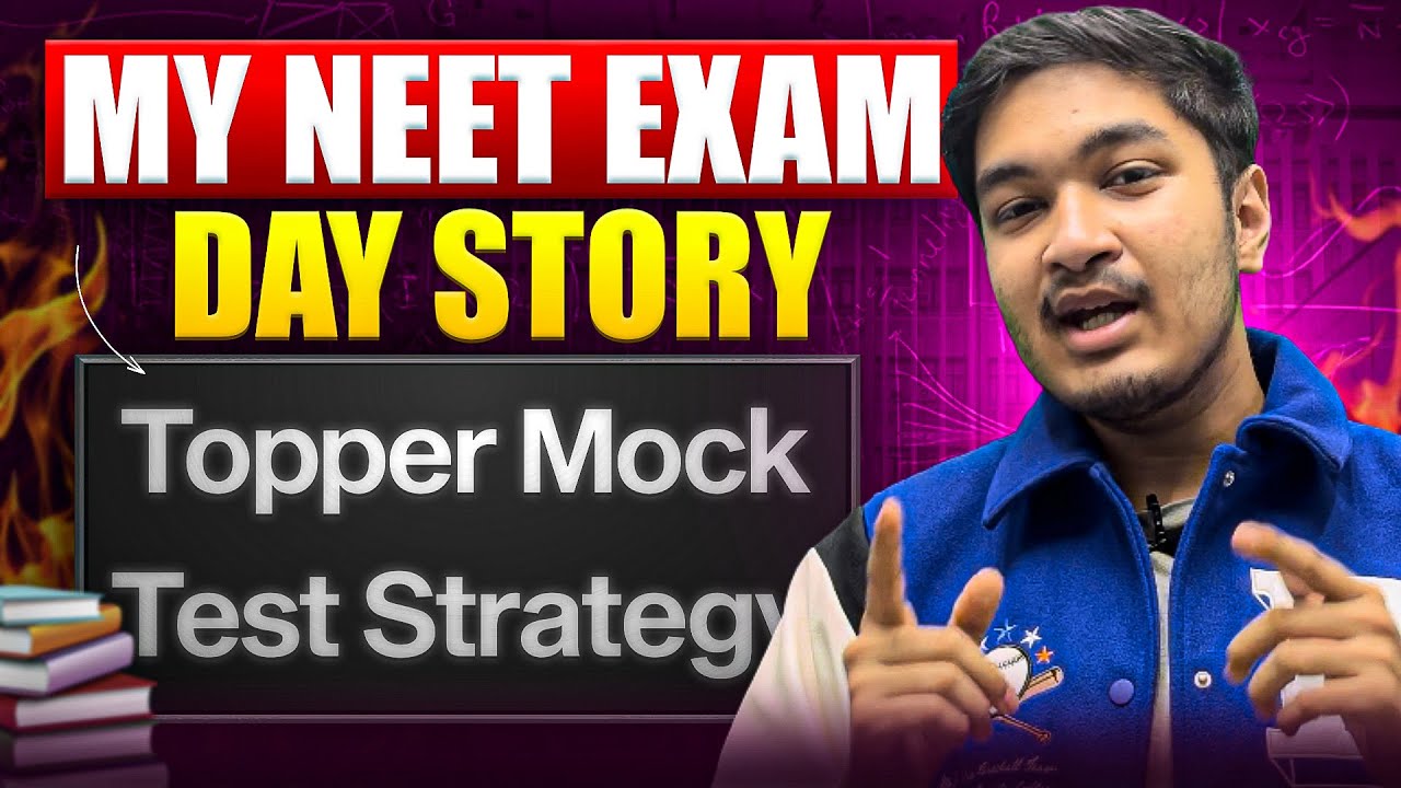 My NEET 🎯 Exam Day Story 📝 | Mock Test Strategy 🚀 How I SCORED 720/720 🔥| Soyeb