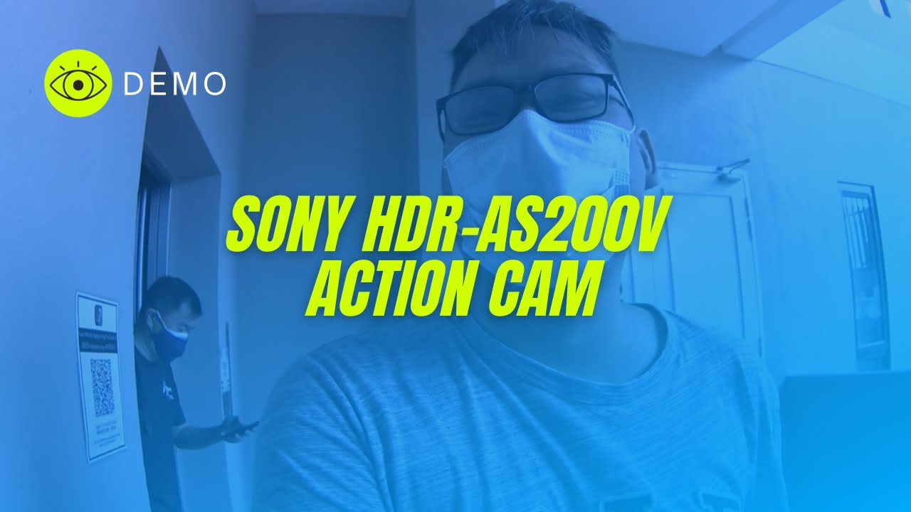 Demo Sony HDR-AS200V Action Cam