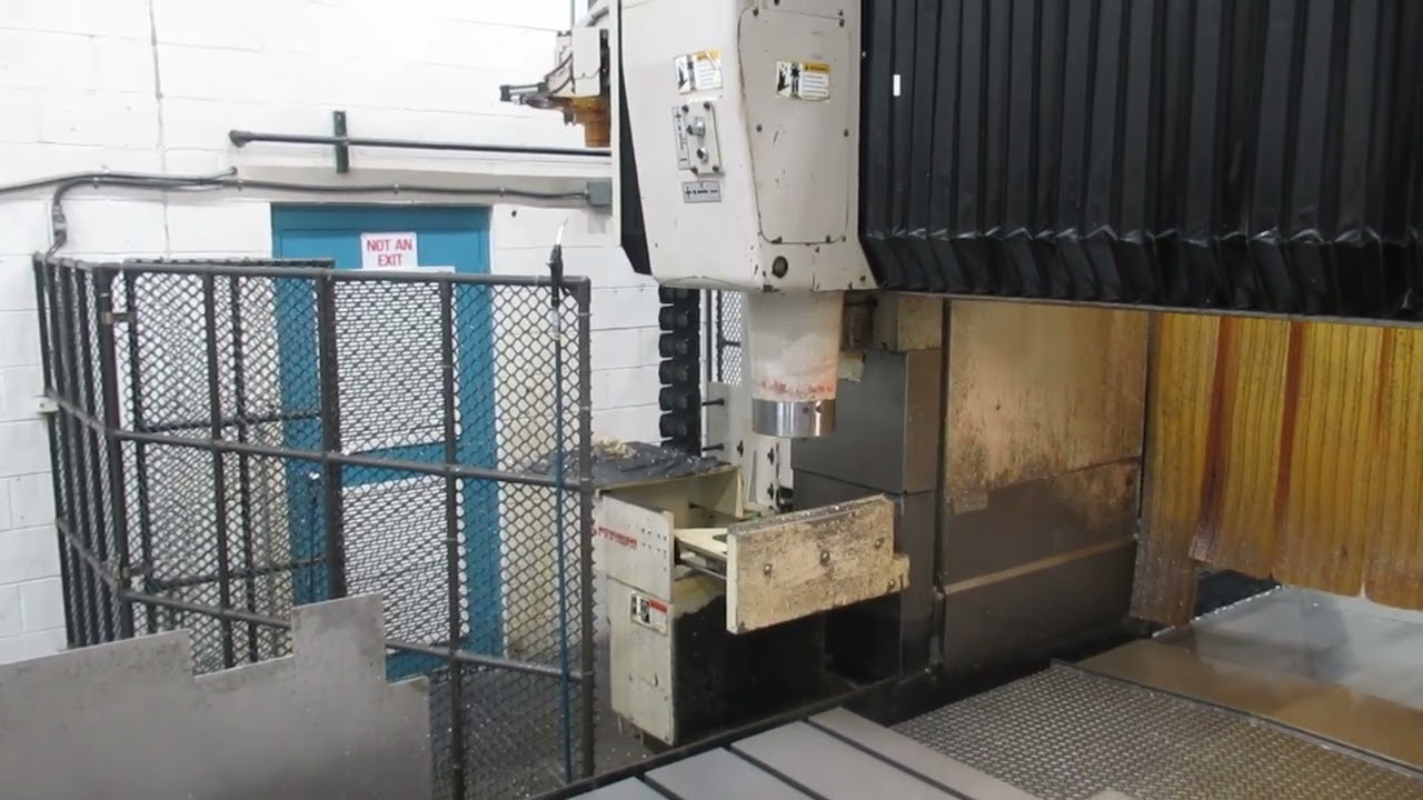 Mitsubishi model M-VS25/20 Bridge Mill Double Column Vertical Machining Center