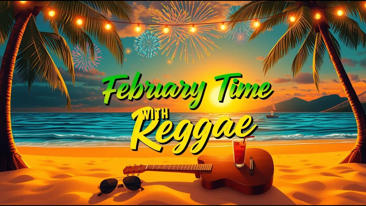 Soft Reggae Love Songs for February 🌹 Calm Island Vibes & Gentle Romance