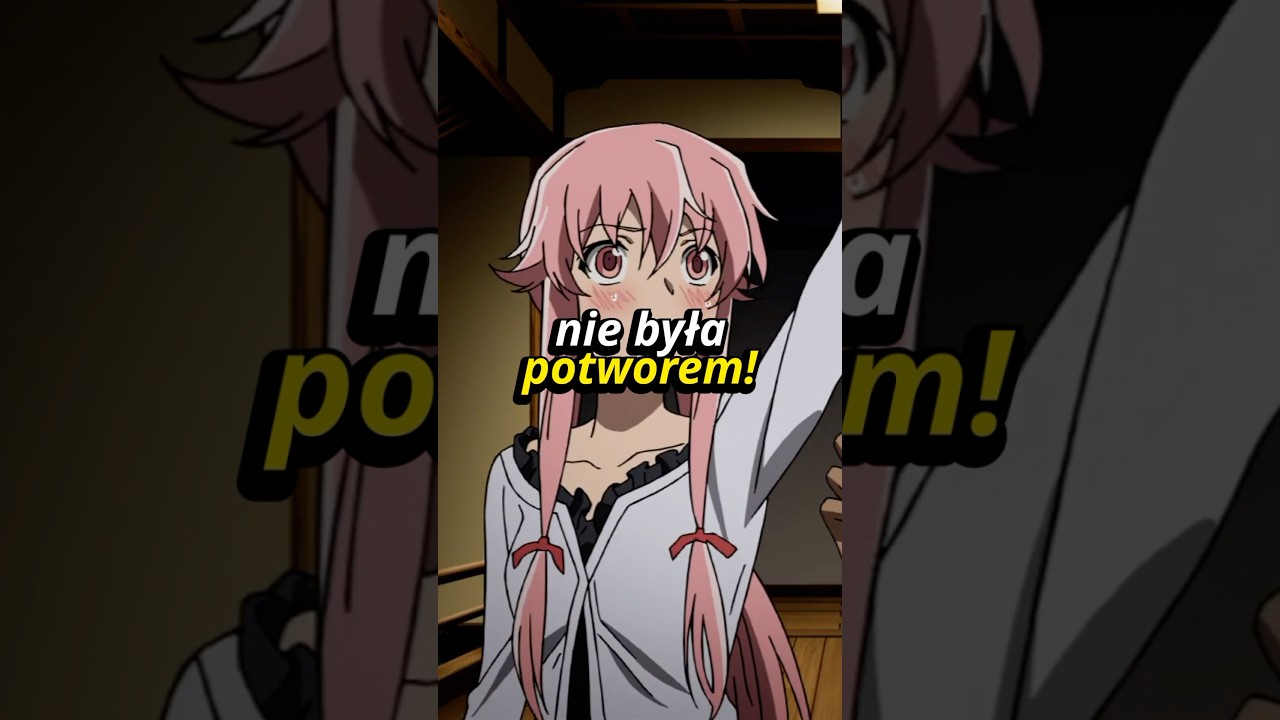 Dlaczego YUNO GASAI była SZALONA? #anime #dc #shorts #otaku