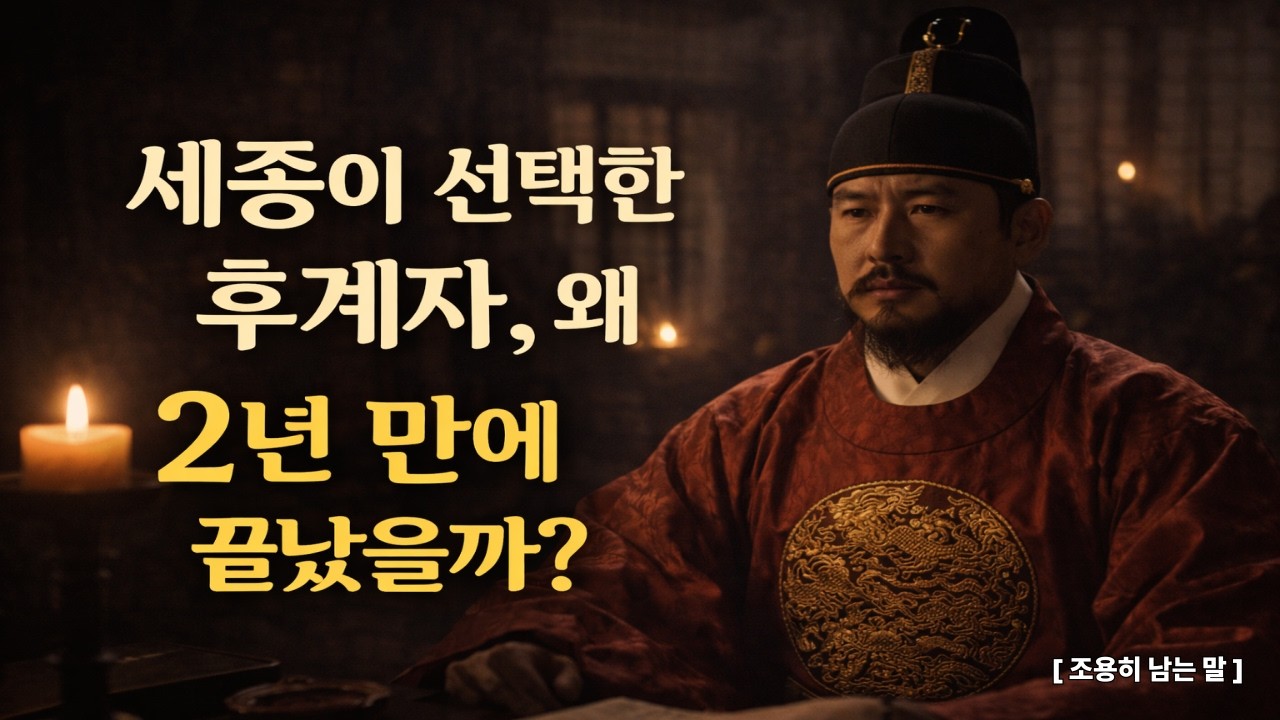 세종이 선택한 후계자, 왜 2년만에 끝났을까?