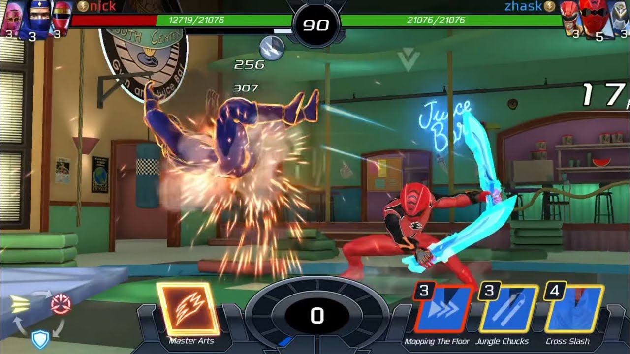 Power Rangers Jungle Fury Red Ranger Gameplay | Power rangers legacy wars