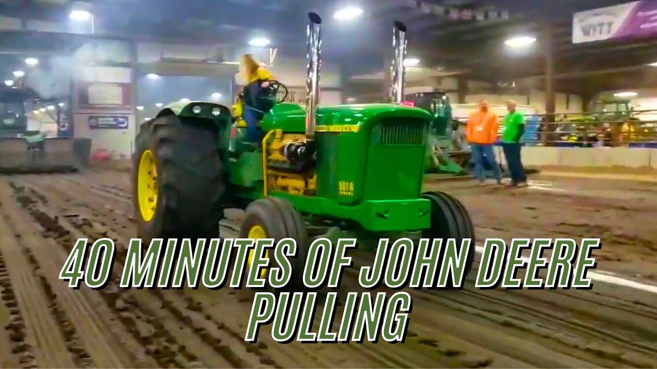 EPIC John Deere Tractor Pulling ACTION!