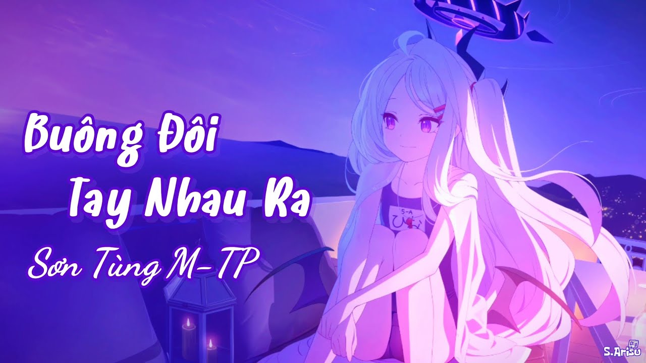 Buông Đôi Tay Nhau Ra - Sơn Tùng M-TP [ Lyrics // Speed Up ] | Hina (Summer) - Blue Archive Live2D