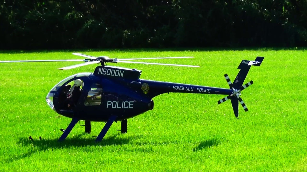 BEST DETAILED HUGHES  MD 500E  Scale RC Turbine Helicopter and Happy New Year