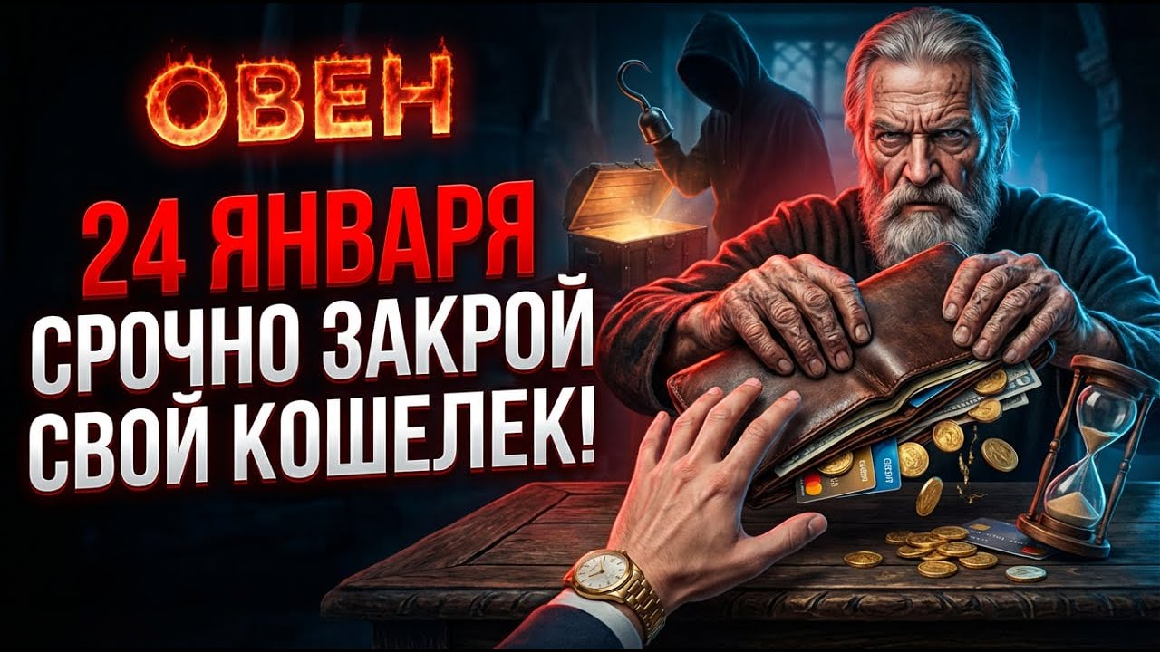 Овен: КАТЕГОРИЧЕСКИ НЕ РЕКОМЕНДУЕТСЯ тратить деньги 24 января. И ВОТ ПОЧЕМУ.