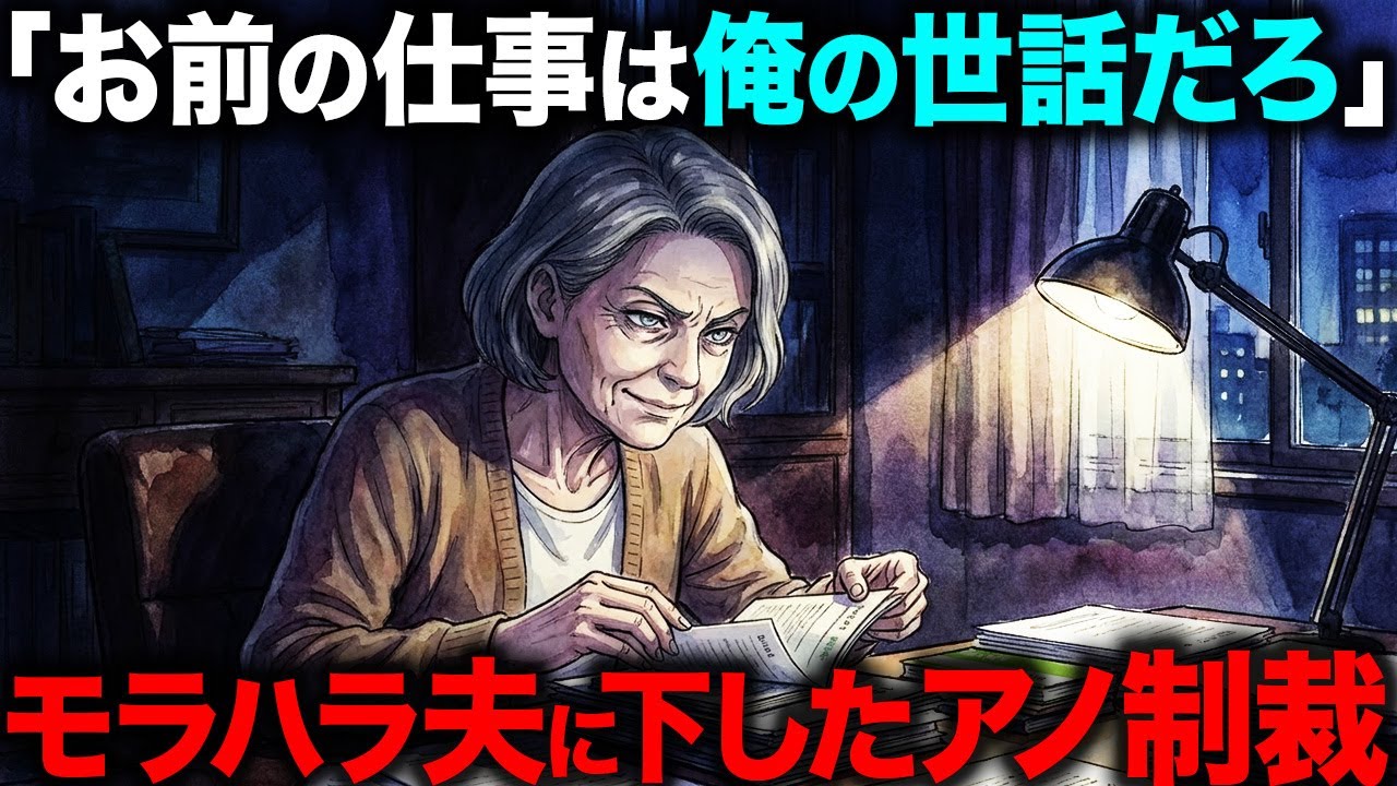 【家事ハラ夫】38年の支配に終止符を打った、妻の大逆襲【スカッと】