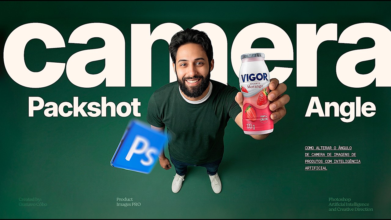 CONHEÇA a IA que muda o ÂNGULO DE CÂMERA de PACKSHOTS.
