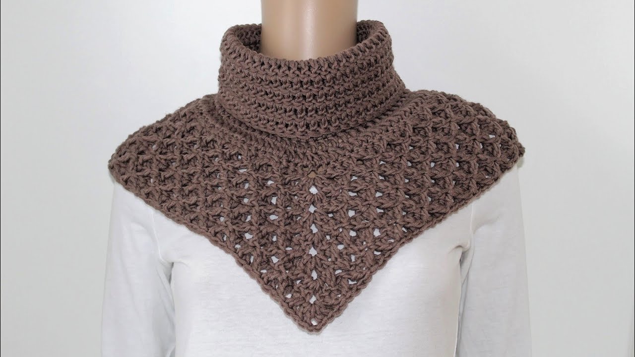 91. Schalkragen Häkelanleitungen