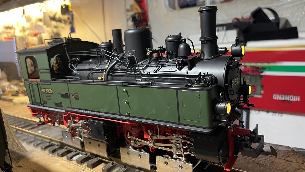 Unboxing & First Run of LGB “High End” HSB Mallet #26592