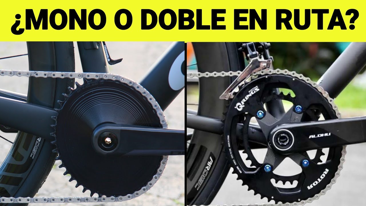  ¿MONOPLATO VS 2X : EL MISMO CUENTO DEL FRENO DE DISCO? 🚲 SALUD CICLISTA
