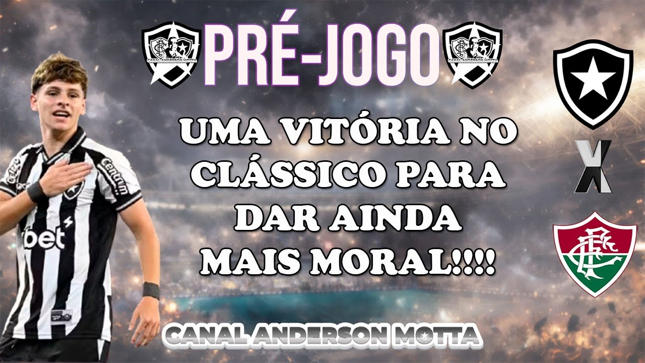 LIVE ALVINEGRA RAIZ - CAMP.CARIOCA 5° RODADA!!PRÉ JOGO BOTAFOGO X FLUMINENSE!CONTINUAR A BOA FASE!