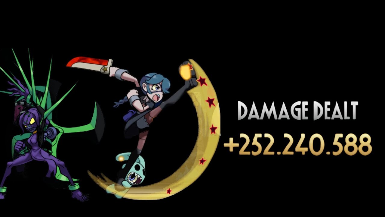 High damage combo for ELIZA RAID BOSS🔥- Skullgirls Mobile 