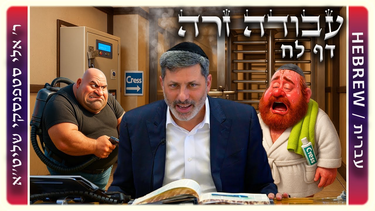 מרכז דף יומי - עבודה זרה דף לח. - ר' אלי סטפנסקי שליט