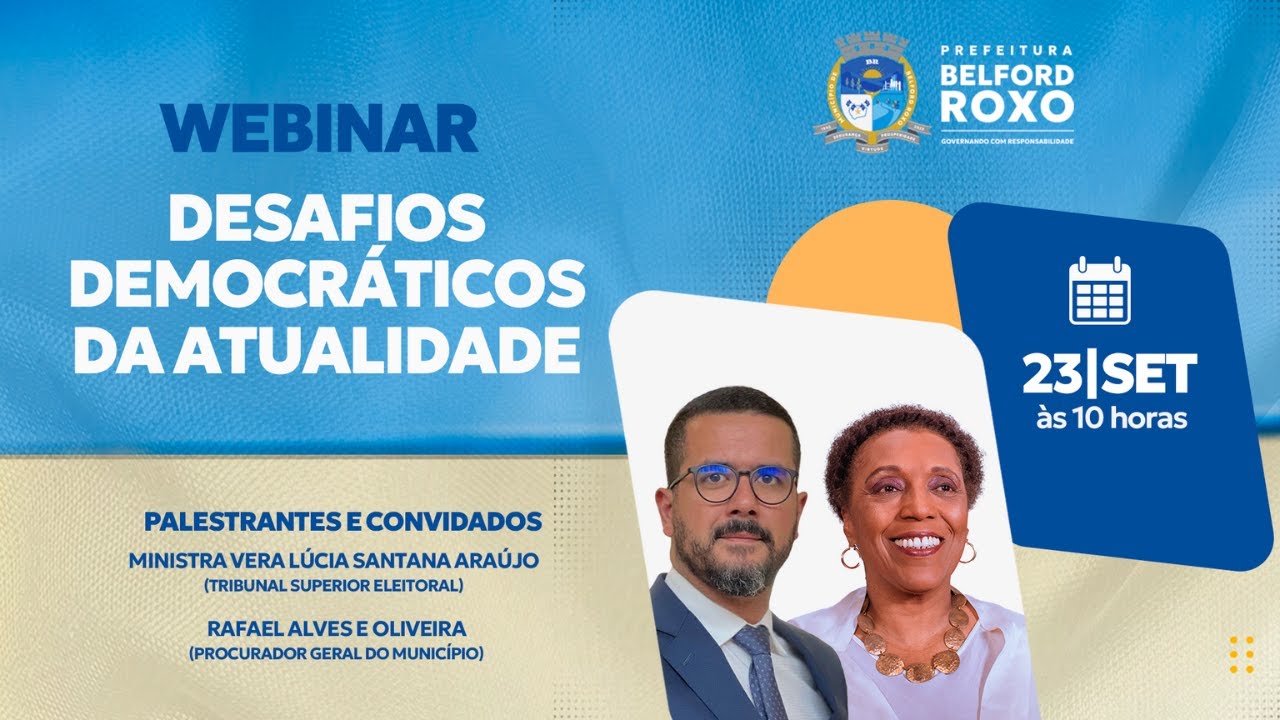 Desafios Democráticos da Atualidade - WEBINAR