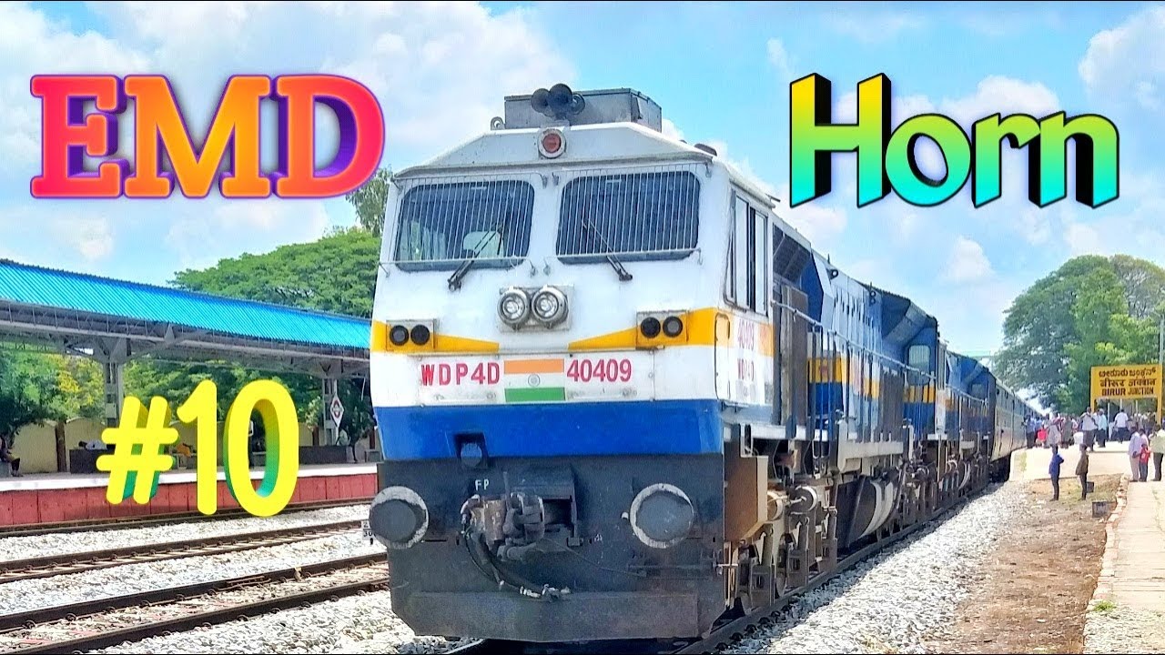 EMD based locomotive Horn compilation || INDIAN RAILWAYS VIDEOS